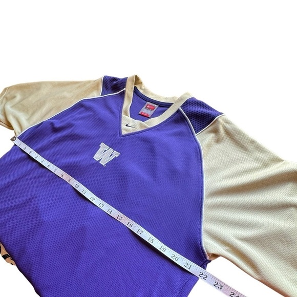 Nike Dri-Fit Authentic Washington Huskies Purple Graphic Logo Tee Men's Size L - Picture 8 of 14
